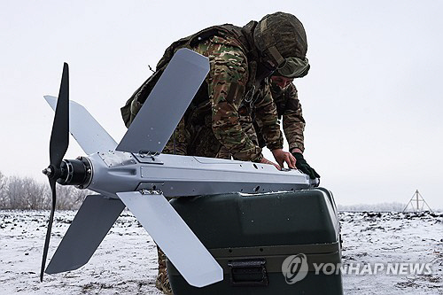 러시아의 드론.<타스 연합뉴스 자료사진>